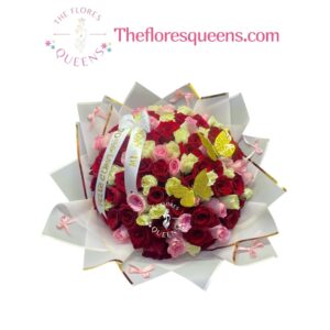 BOUQUETS  BUCHON AMOR 4 - FLORISTERIA EN CALI