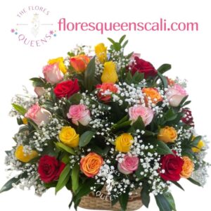 ARREGLO DE ANIVERARIO 13 - FLORISTERIAS EN CALI