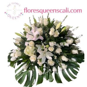 CUBRE CAJA FUNEBRE PREMIUM  16 - FLORISTERIAS EN CALI