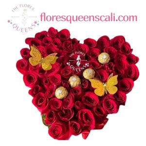CAJA DE ROSAS CELESTIAL 18 - FLORISTERIAS EN CALI