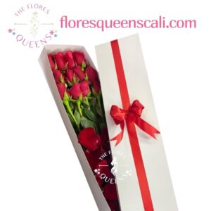 CAJA DE ROSAS MI AMOR  21 - FLORISTERIAS EN CALI