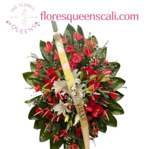 CORONAS FUNEBRES 25  - FLORISTERIAS EN CALI