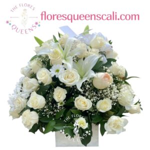 ARREGLO FUNEBRE CONDOLENCIAS 13 - FLORISTERIAS EN CALI