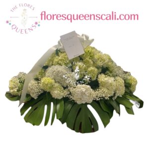 CUBRE CAJA  FUNEBRE 10 - FLORISTERIAS EN CALI