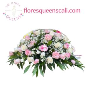 CUBRE CAJA  FUNEBRE 9 - FLORISTERIAS EN CALI