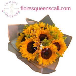 BOUQUET BELLO AMANECER 29- FLORISTERIA EN CALI