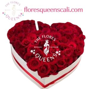 CAJA DE ROSAS PASION 27 - FLORISTERIAS EN CALI
