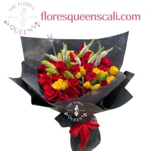BOUQUET AMOR IDEAL 22- FLORISTERIA EN CALI