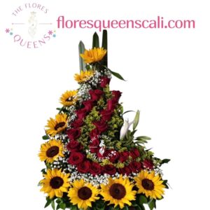 ARREGLO DE CUMPLEAÑOS 30  - FLORISTERIAS EN CALI