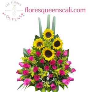 ARREGLO DE CUMPLEAÑOS 26  - FLORISTERIAS EN CALI