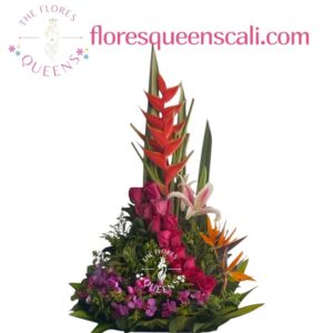 ARREGLO DE CUMPLEAÑOS 25  - FLORISTERIAS EN CALI