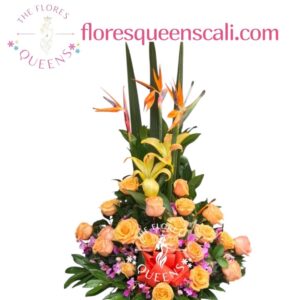 ARREGLO DE CUMPLEAÑOS 10 - FLORISTERIAS EN CALI