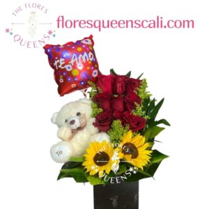 ARREGLO DE CUMPLEAÑOS 8 - FLORISTERIAS EN CALI