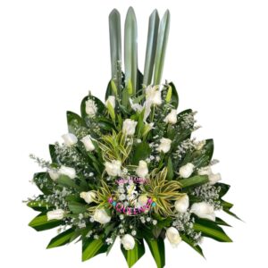 ABANICO  FUNEBRE  22 - FLORISTERIAS EN CALI