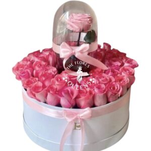 ROSA PRESERVADA CALI 15- FLORISTERIAS EN CALI