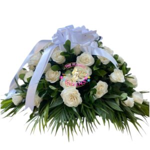ABANICO FUNEBRE DE CONDOLENCIAS 031 - FLORISTERIAS EN CALI