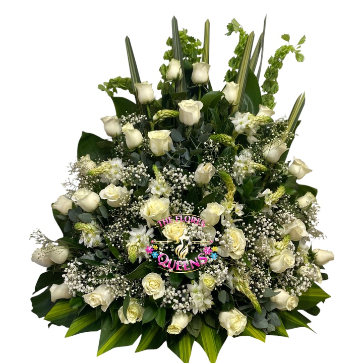 ABANICO FUNEBRE DE CONDOLENCIAS 030 - FLORISTERIAS EN CALI